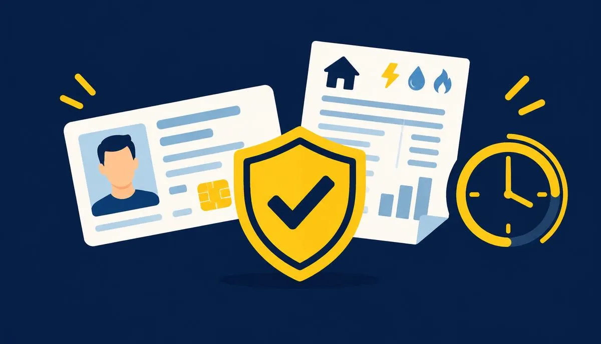 Identiteitscontrole vóór de eerste opname Identiteitscontrole vóór de eerste opname